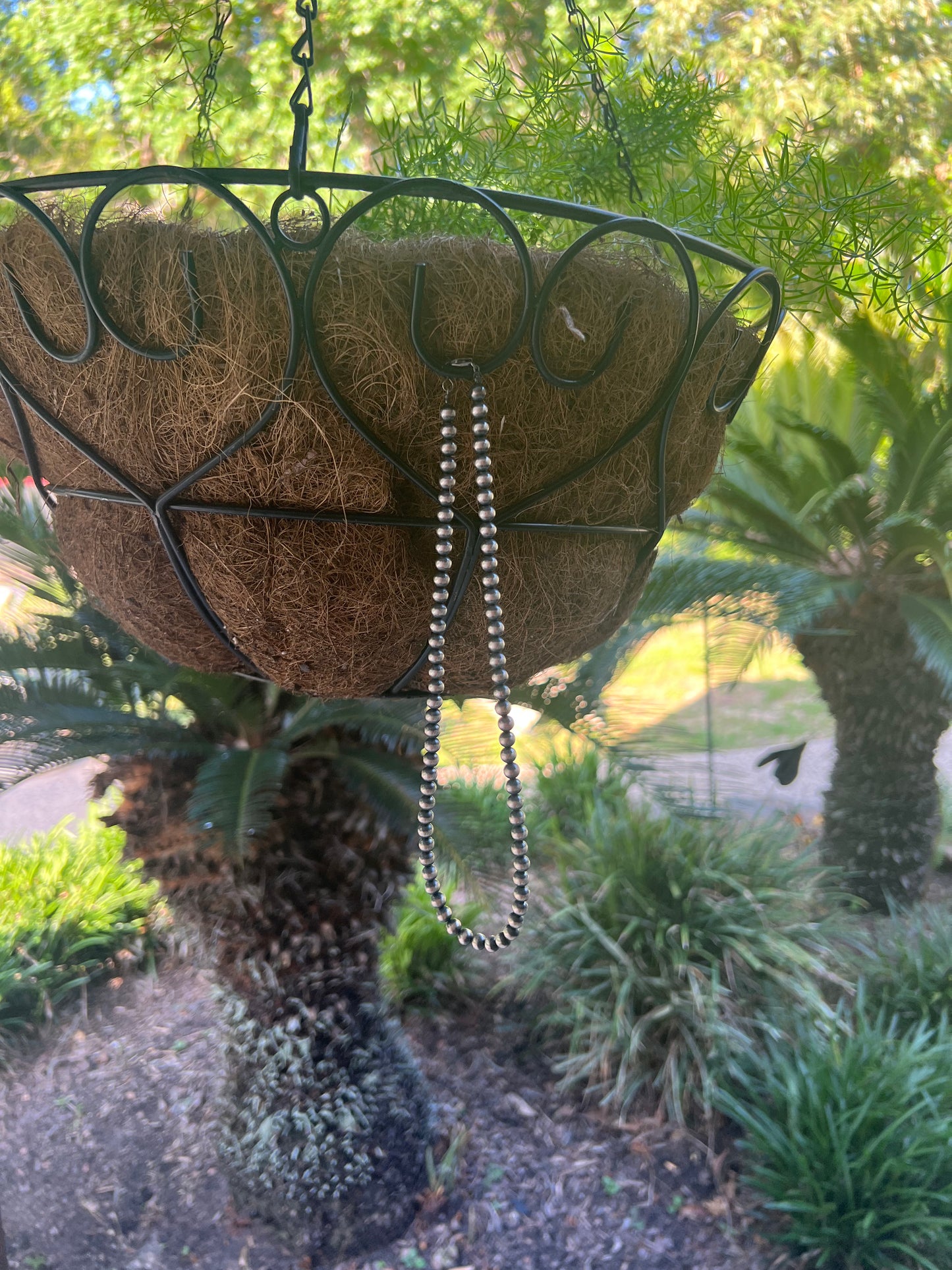 18 inch 6 mm Navajo Pearl Necklace