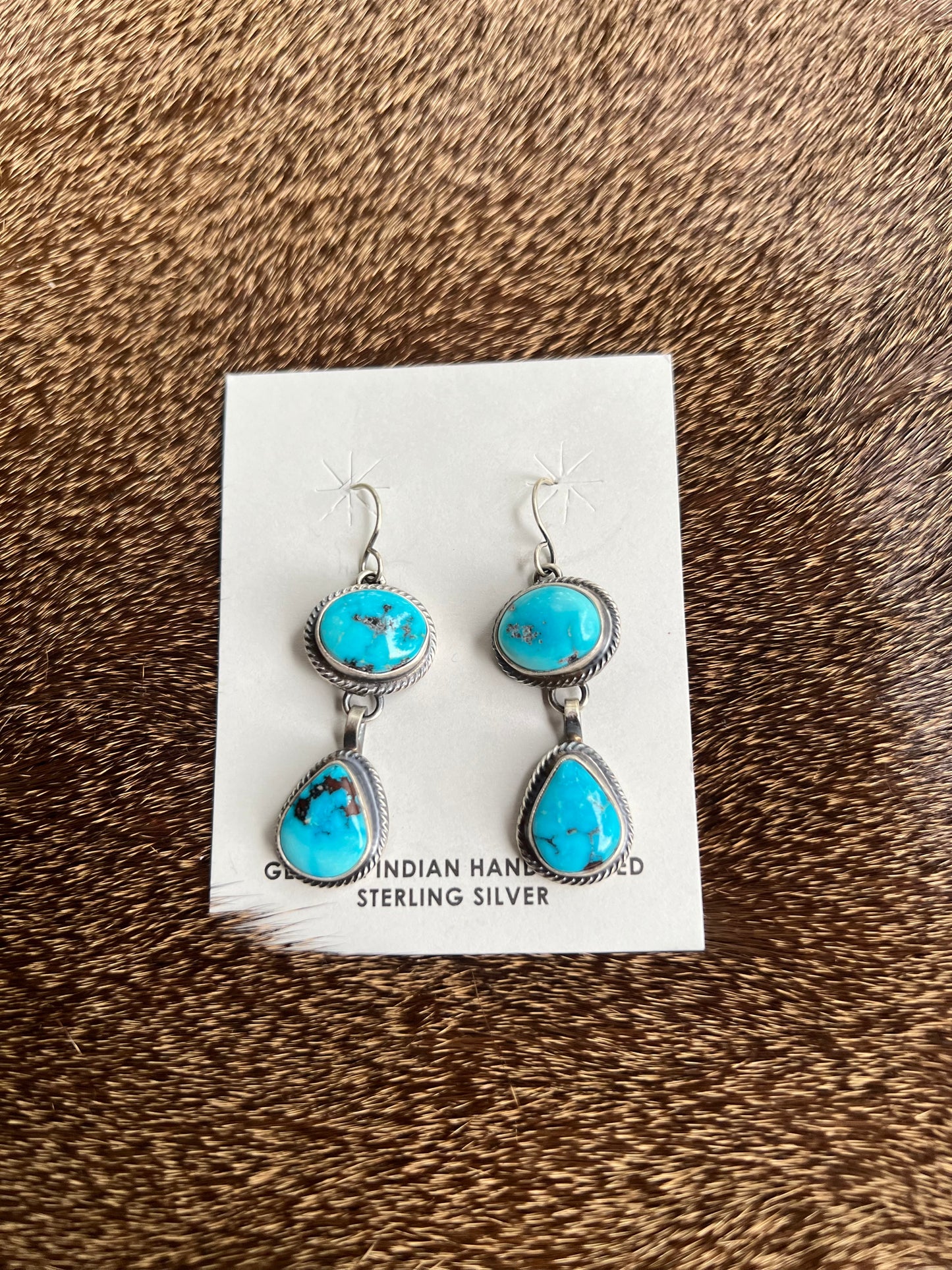 Francisco Kingman Teardrop Earrings