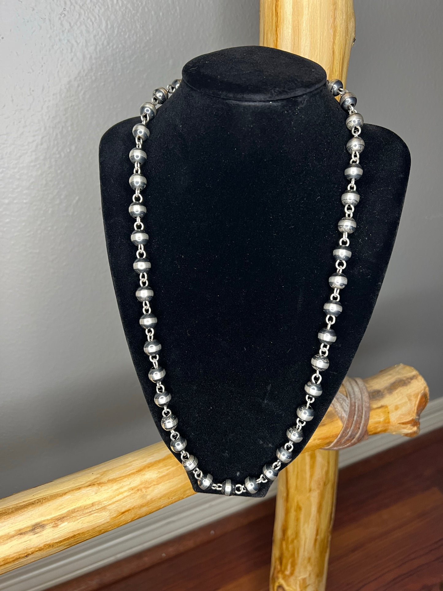 Rosary Style Navajo Pearl Necklace