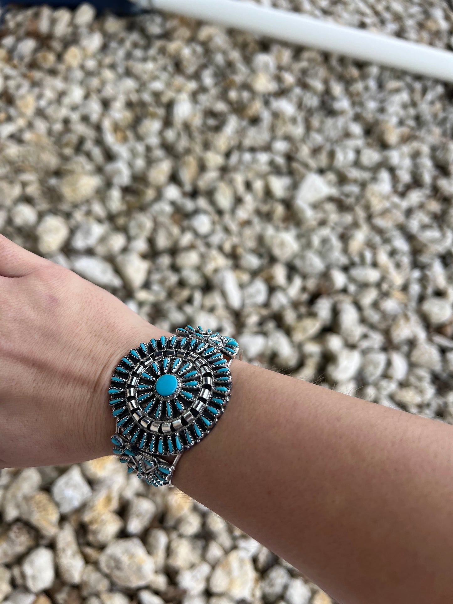 Zuni Kingman Cuff